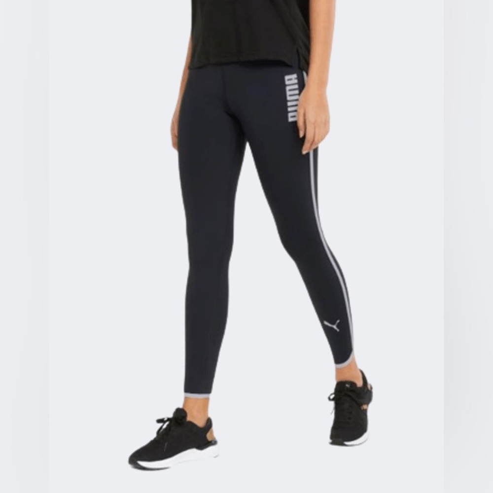 Puma Modern Sports High Waist 7/8 Women Lifestyle Tight Black size xl